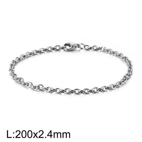 Trendy European and American O-Shaped Hollow Bracelets for Men - Personalized Stainless Steel Jewelry Wholesale