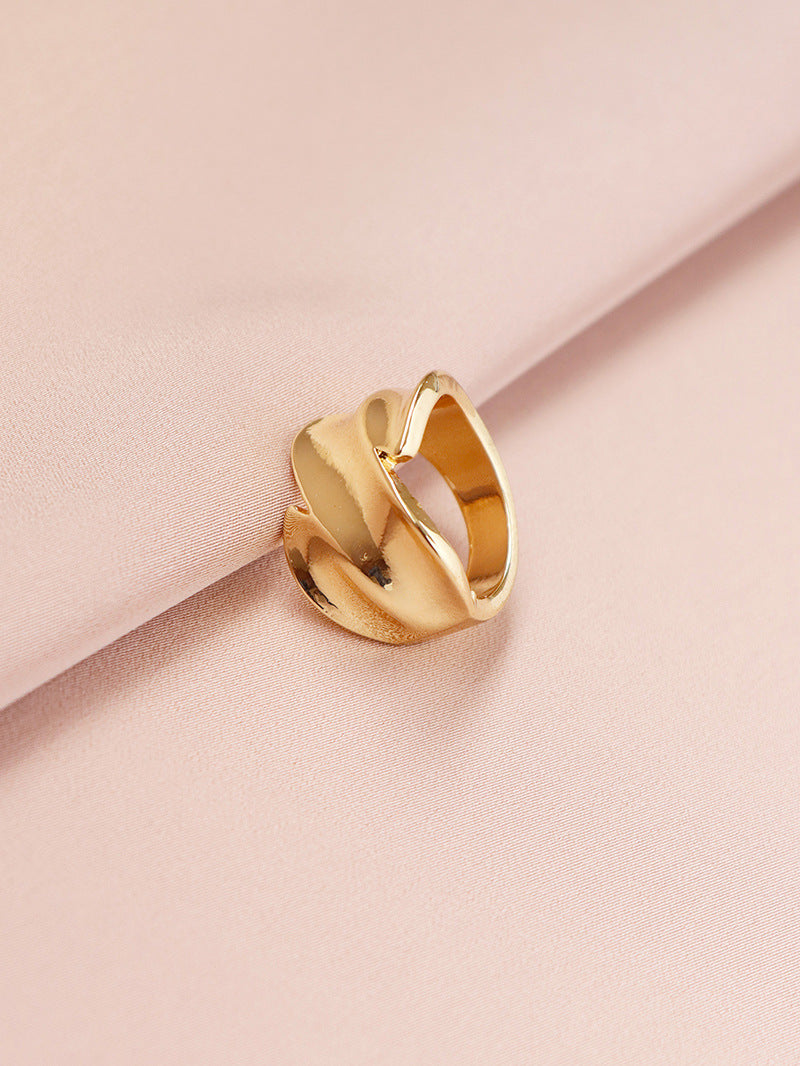 Summer Chic Metal Statement Ring - Inspired by European and American Fashion