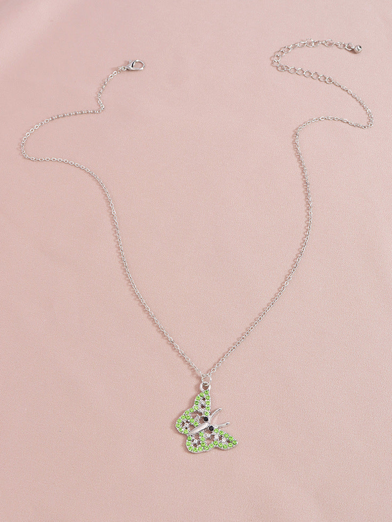 Butterfly Charm Necklace - Exquisite Jewelry from Vienna Verve