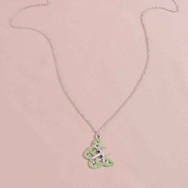 Butterfly Charm Necklace - Exquisite Jewelry from Vienna Verve