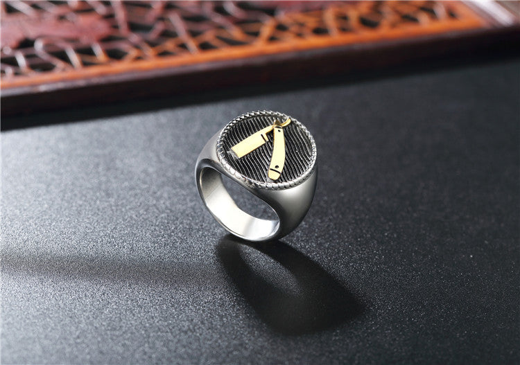 Planderful Everyday Genie Titanium Steel Ring