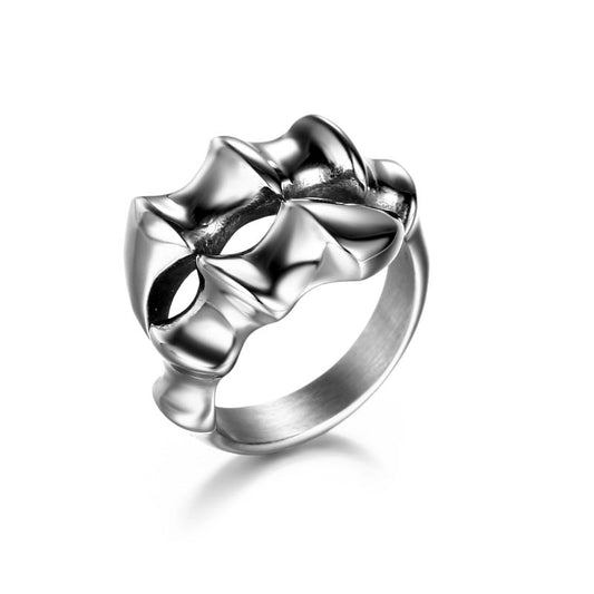 Custom Retro Beast Paw Ring for Men - Titanium Steel Finger Accessory