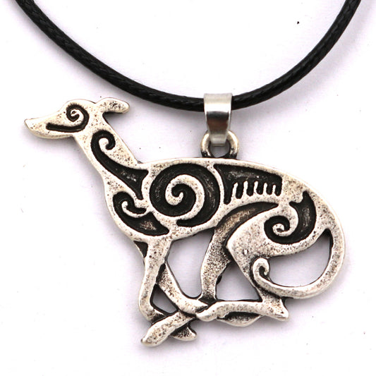 Foreign Trade English Name Animal Necklace - European & American Style Pendant for Men