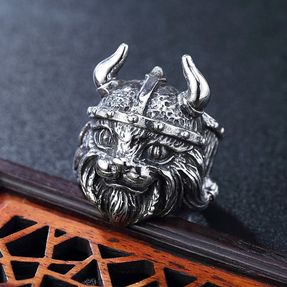 Lion King Titanium Steel Ring for Men