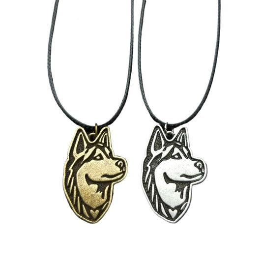 Cute Retro Dog Pendant Necklace for Men - Norse Legacy Collection