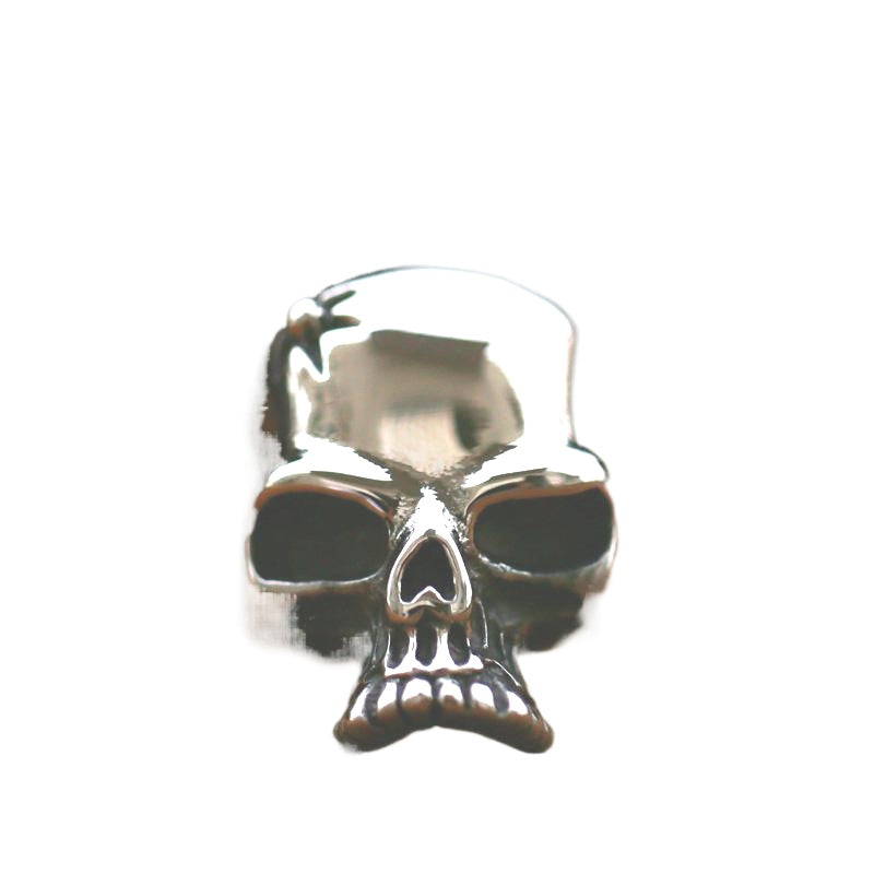 Titanium Steel Viking Skull Ring for Men - Retro European and American Style