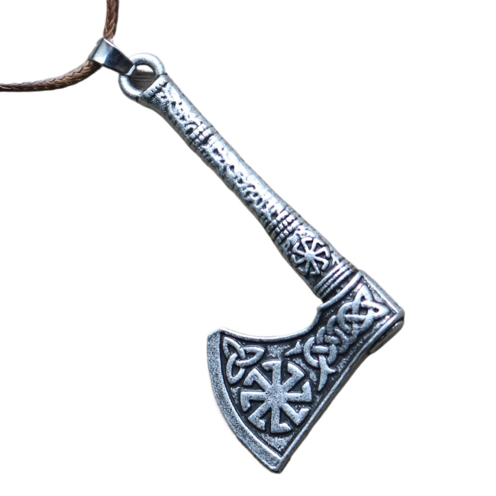 Viking Rune Talisman Necklace - Norse Legacy Collection