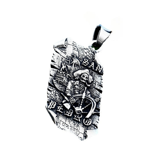 Vintage Nordic Viking Stainless Steel Pendant for Men - Retro Personalized Titan Steel Wholesale