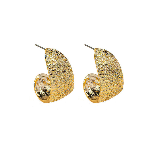 European Vogue Metal Earrings - Vienna Verve Collection