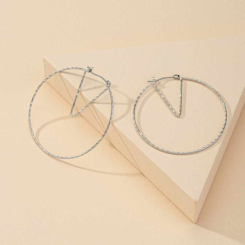 Geometric Circular Earrings - Vienna Verve Collection