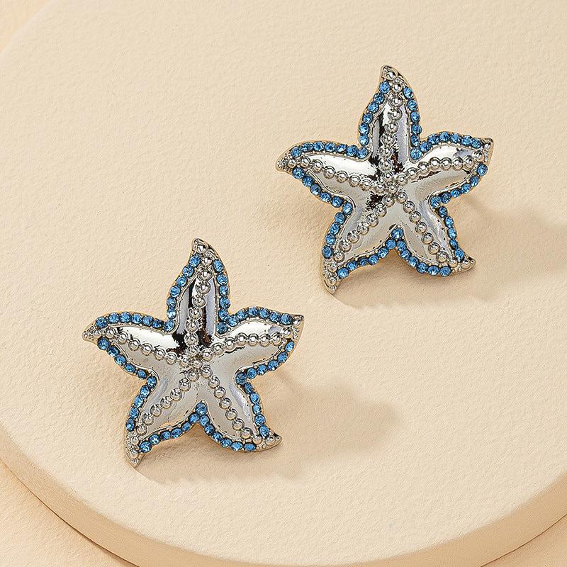 Stylish Starfish Earrings - Vienna Verve Collection by Planderful