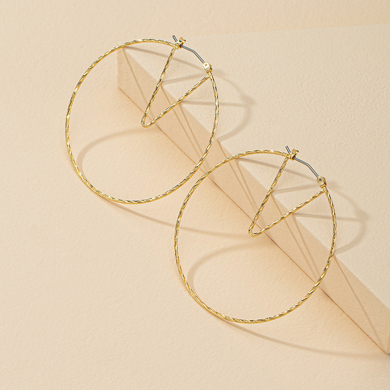 Geometric Circular Earrings - Vienna Verve Collection