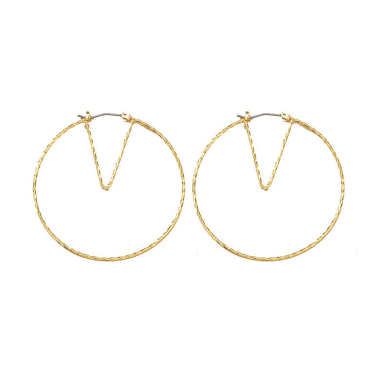 Geometric Circular Earrings - Vienna Verve Collection