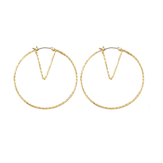 Geometric Circular Earrings - Vienna Verve Collection