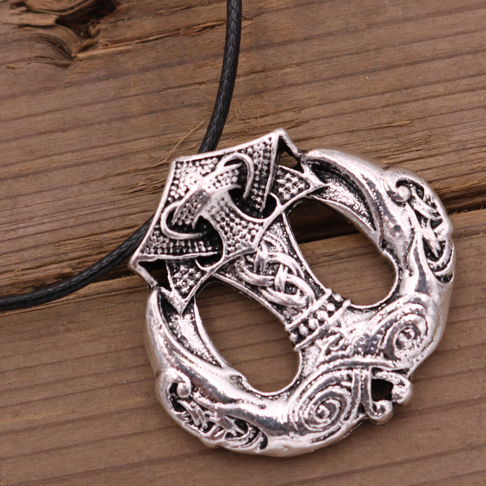 Legendary Viking Hammer Necklace - Norse Legacy Collection