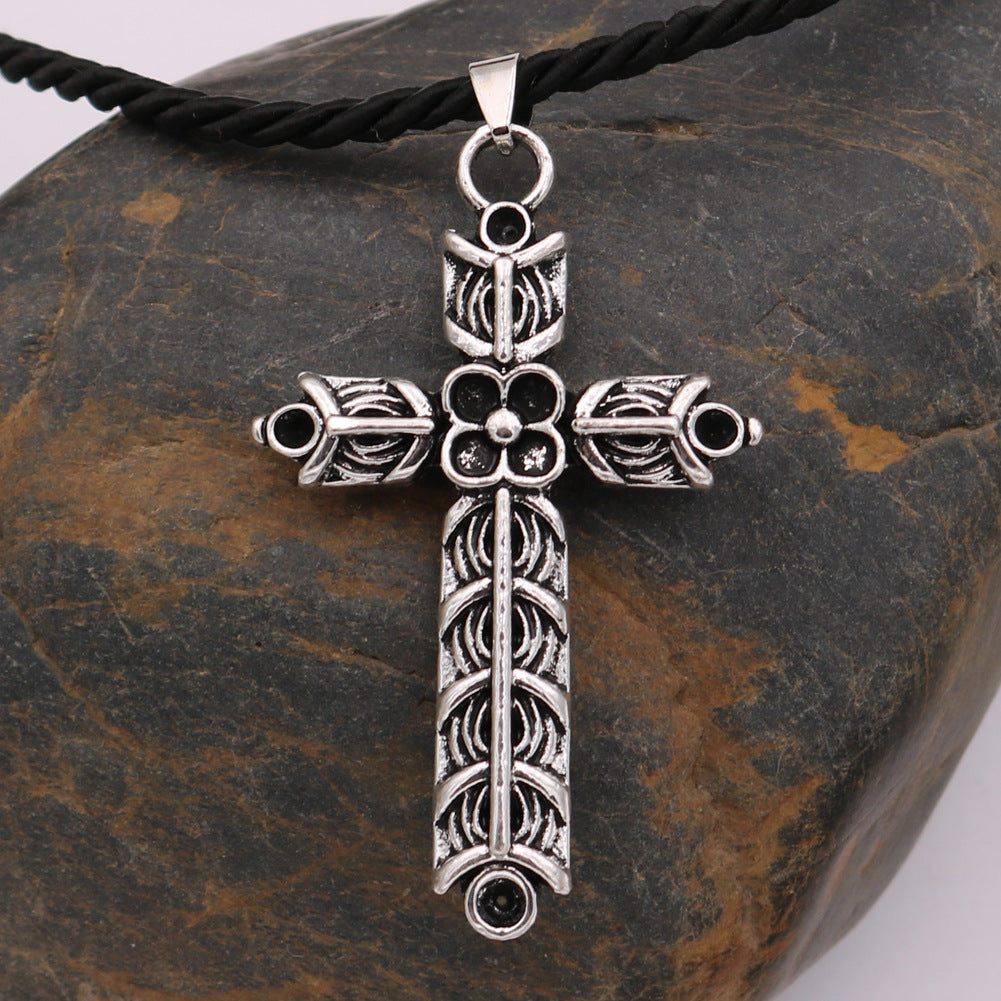 European Charm Metal Pendant Necklace - Norse Legacy Collection