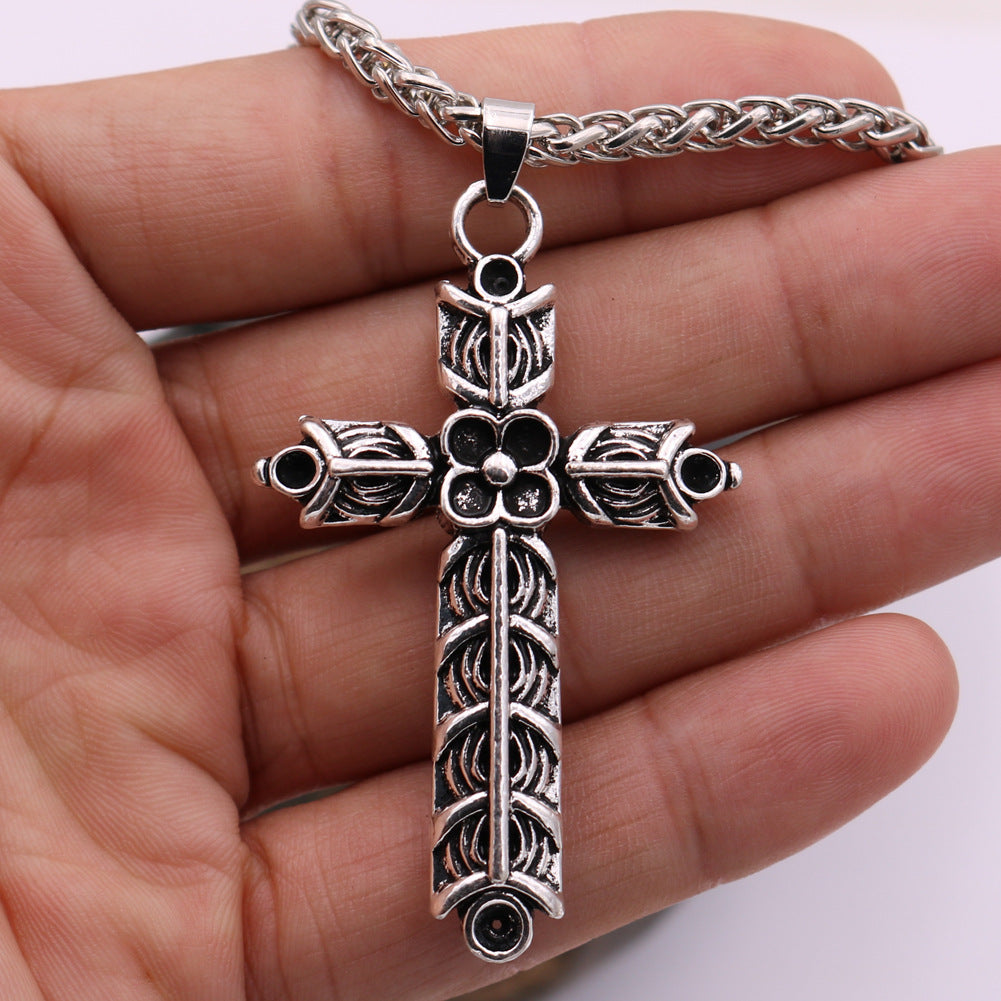 European Charm Metal Pendant Necklace - Norse Legacy Collection