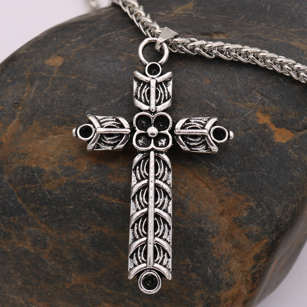 European Charm Metal Pendant Necklace - Norse Legacy Collection