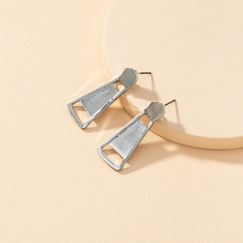 Metal Pull Buckle Earrings - Vienna Verve Collection