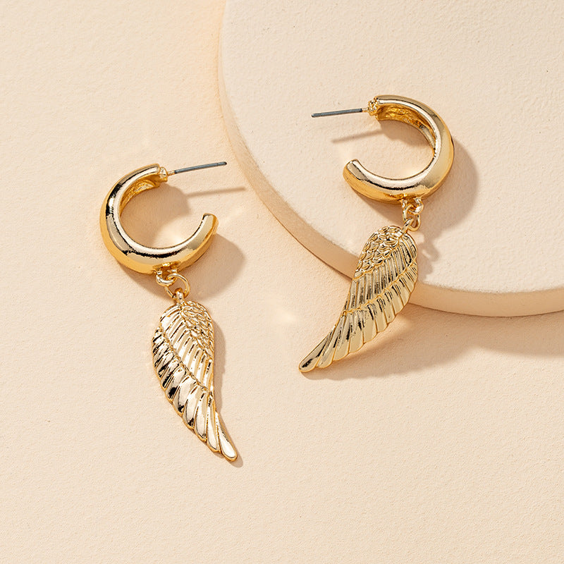 Exaggerated Wing Earrings - Vienna Verve Collection