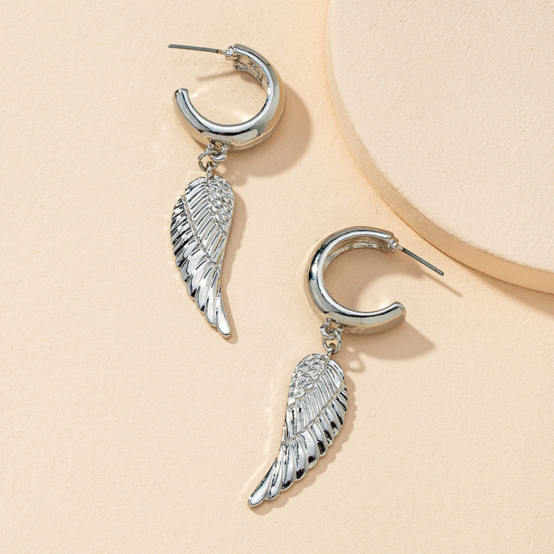 Exaggerated Wing Earrings - Vienna Verve Collection