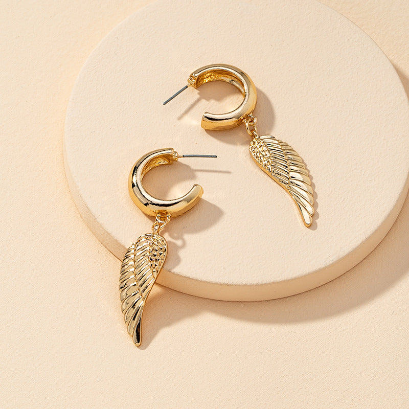 Exaggerated Wing Earrings - Vienna Verve Collection