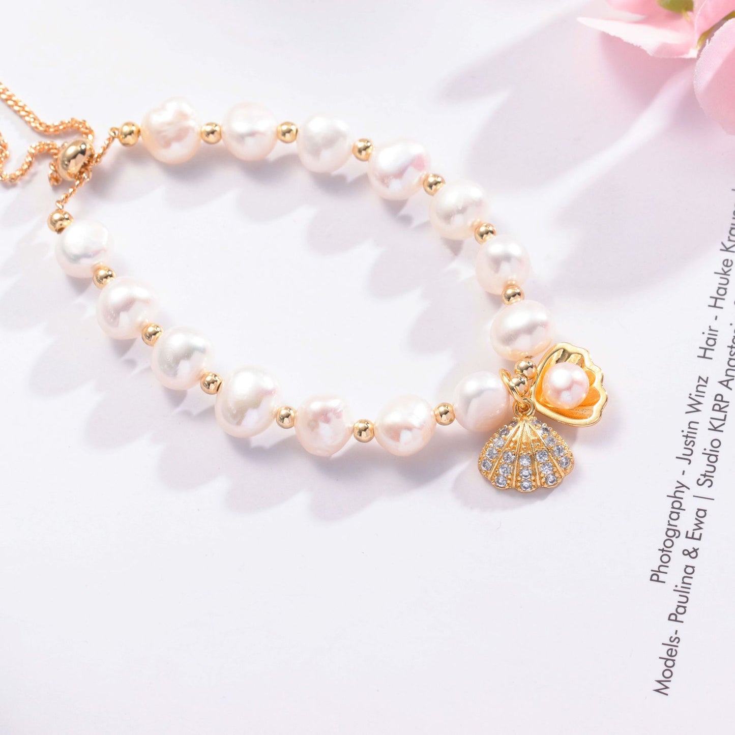 Elegant Fortune's Favor Freshwater Pearl Bracelet for Women