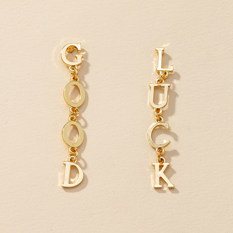 European-American Luck Charm Alloy Earrings - Vienna Verve Collection