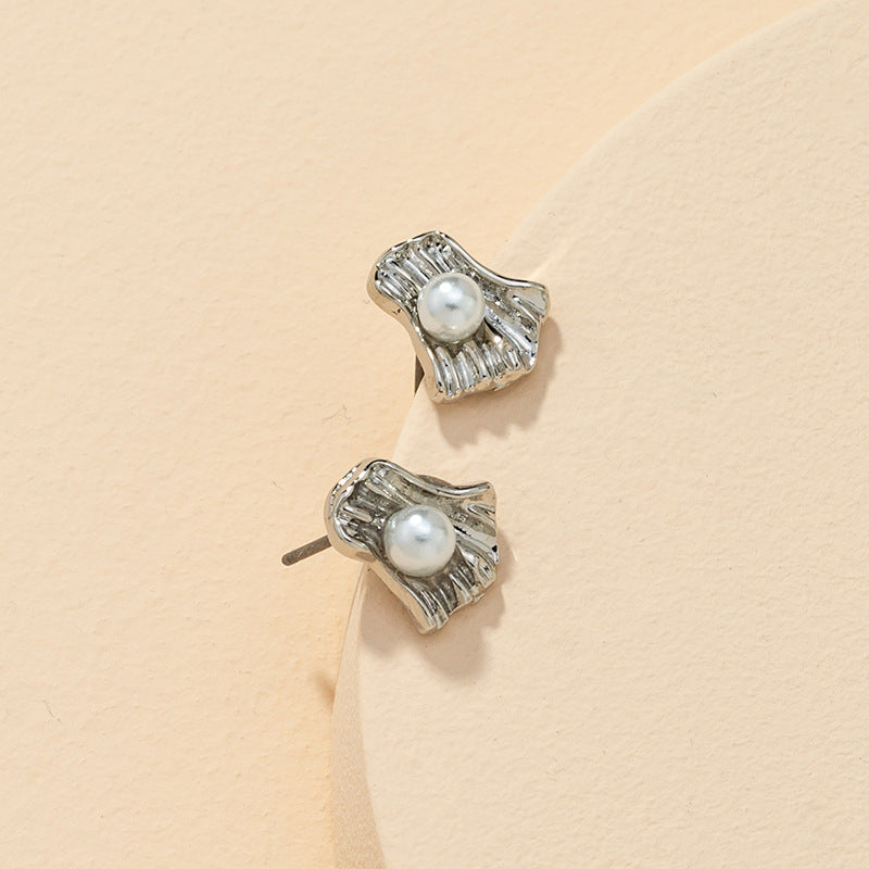 Glamorous Pearl Earrings: Vienna Verve Collection - Stylish and Customizable Fashion Earrings