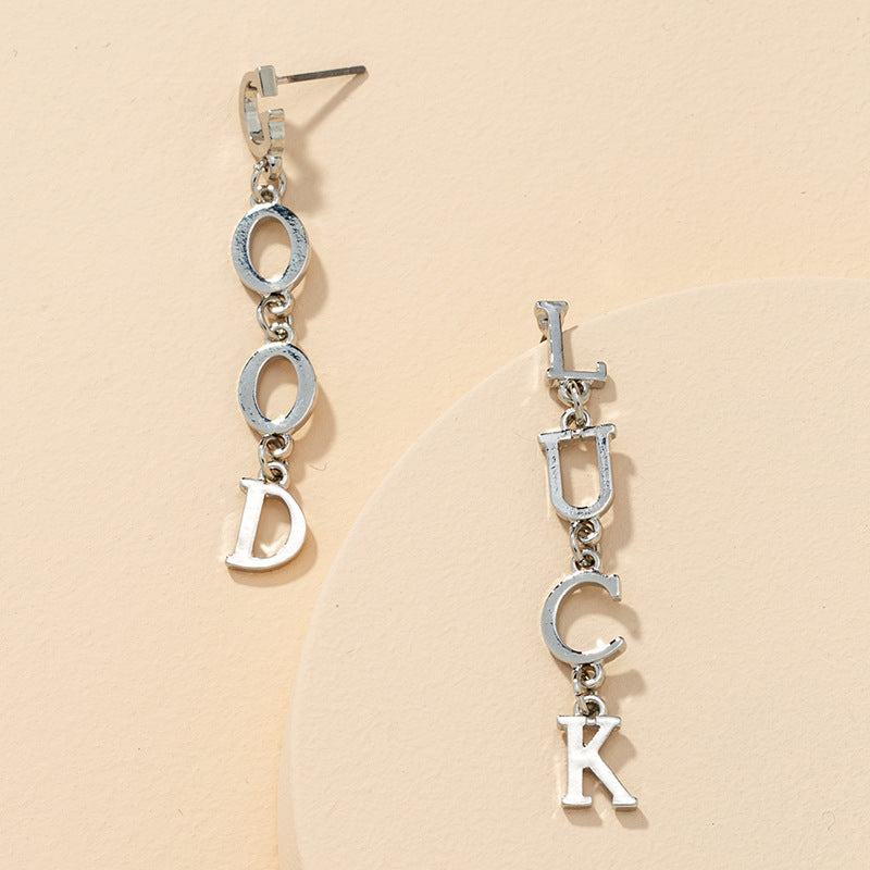 European-American Luck Charm Alloy Earrings - Vienna Verve Collection