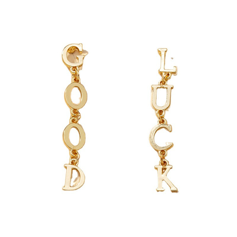 European-American Luck Charm Alloy Earrings - Vienna Verve Collection