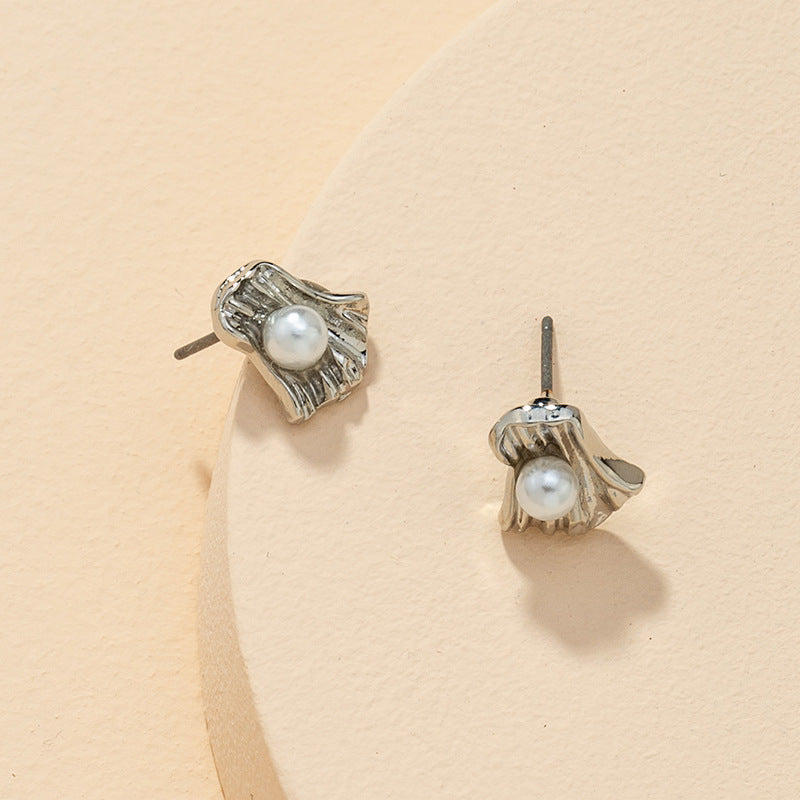 Glamorous Pearl Earrings: Vienna Verve Collection - Stylish and Customizable Fashion Earrings