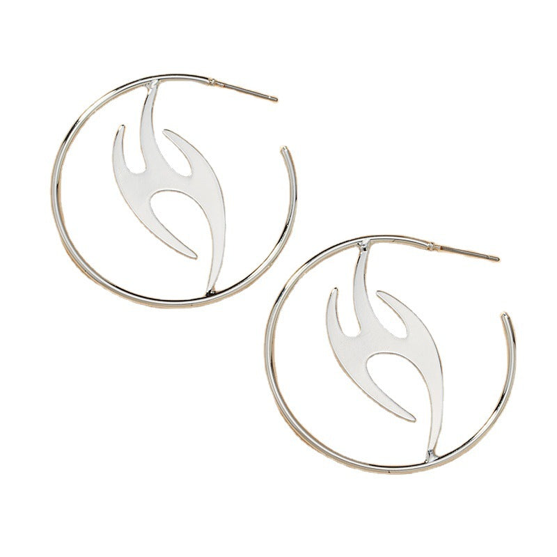 European and American Fashion Flame Earrings - Vienna Verve Collection by Planderful