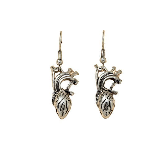 Heart Earrings from Vienna Verve Collection - Trendy Cross-Border Celebrity Jewelry