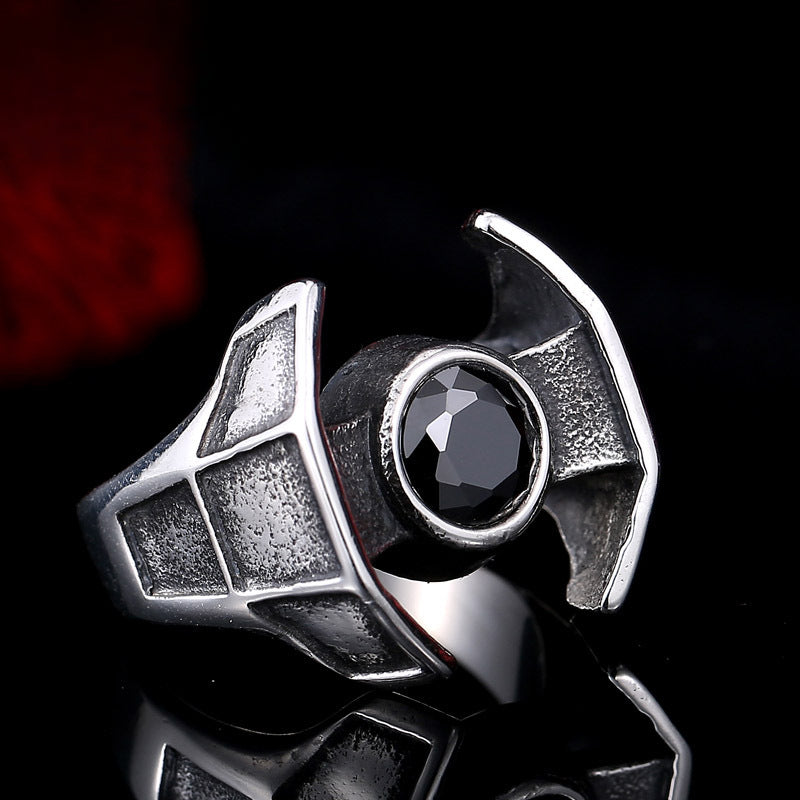 Men's Star Wars Spaceship Ring - Stylish Jewelry Inspired by Epic Space Adventures