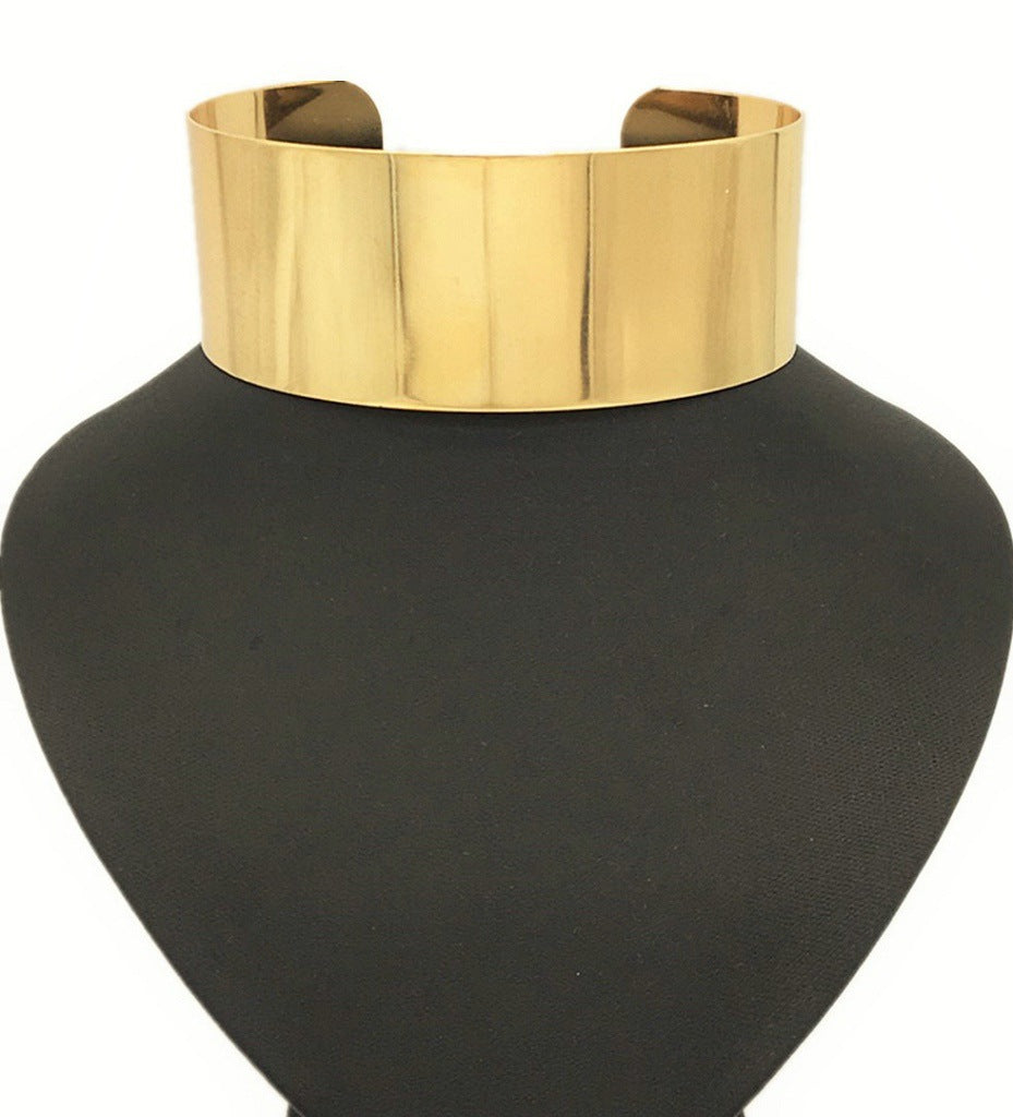 Exaggerated Alloy Collar Necklace from Planderful Collection