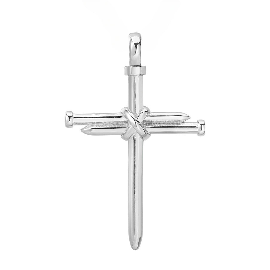 Stylish Nail Cross Titanium Steel Pendant for Men