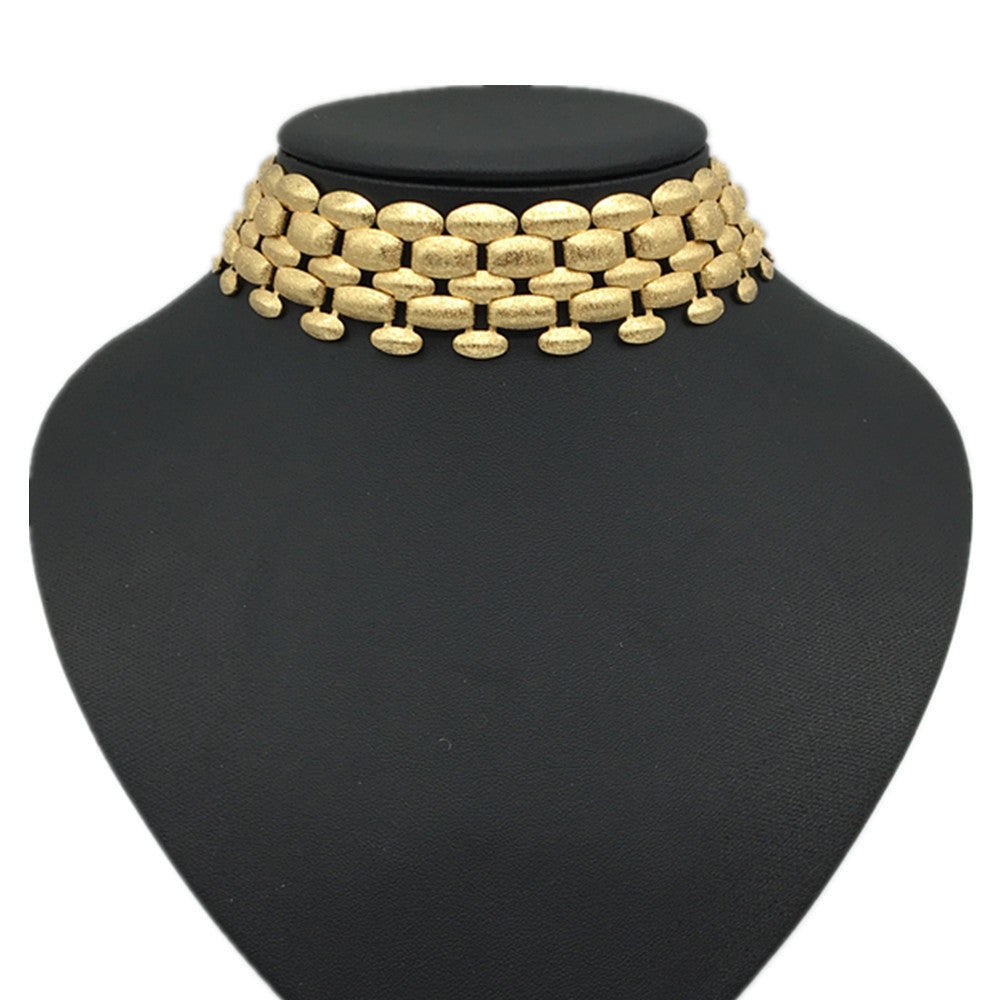 Europe and The New Alloy Choker Necklace for Women - Wholesale Jewelry Explosion