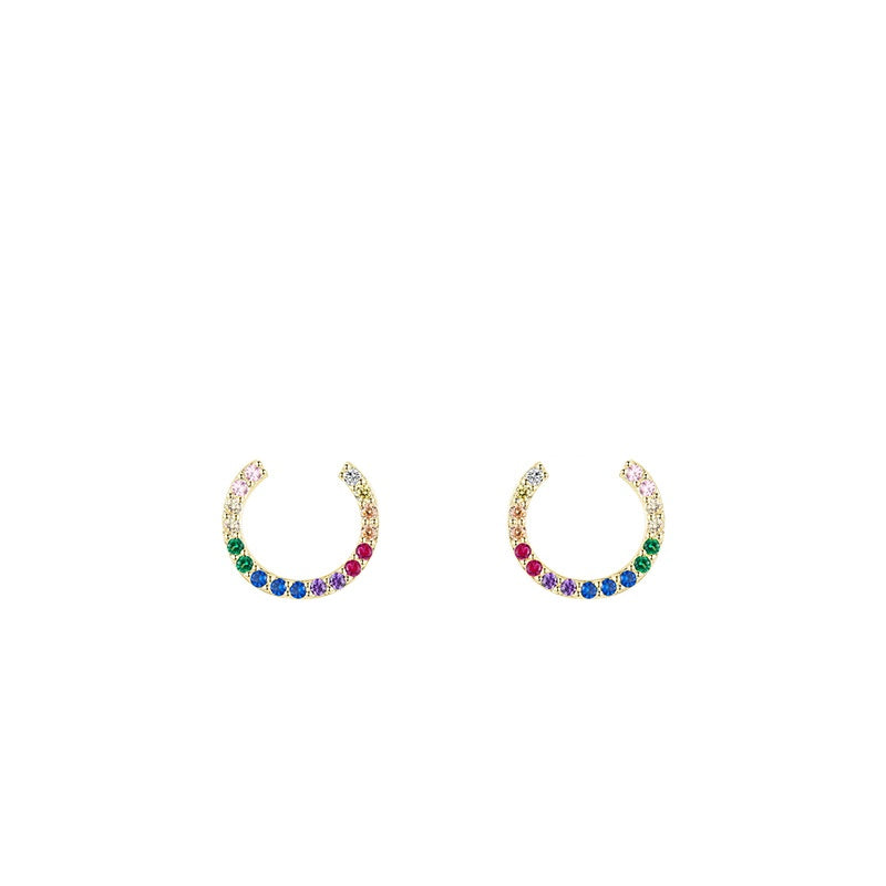 Sterling Silver Zircon Earrings for Women - Everyday Genie Collection