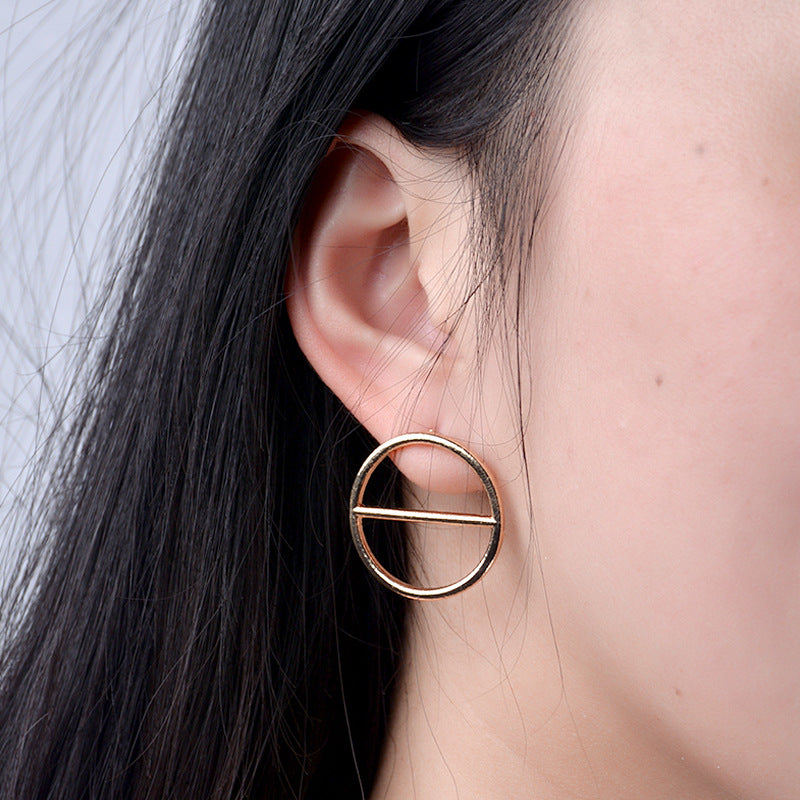 Chic Geometric Alloy Earrings from Planderful Vienna Verve Collection