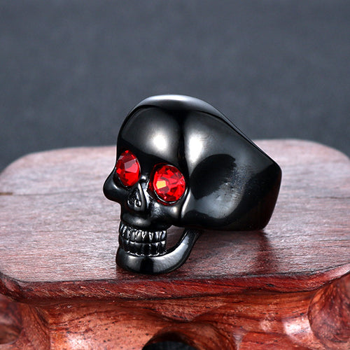 Dominant Religious Skull Ring for Men – Personalized Retro Titanium Steel Jewelry