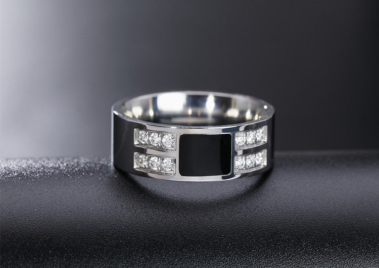 Men's Titanium Steel Ring - Everyday Genie Collection