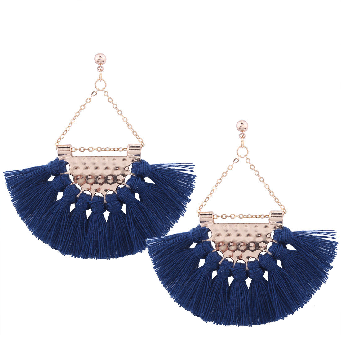 Vienna Verve Ethnic Tassel Earrings