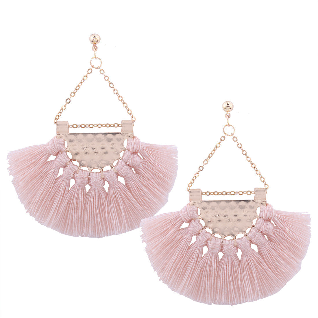 Vienna Verve Ethnic Tassel Earrings