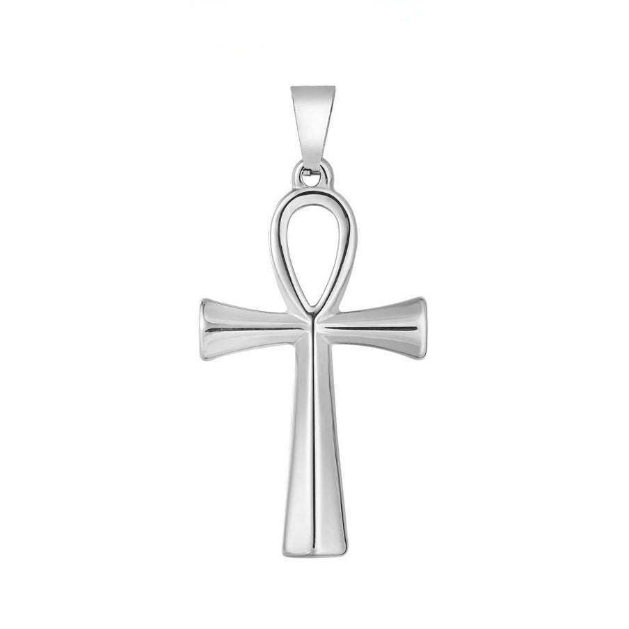 Egyptian Ankh Cross Titanium Steel Pendant for Men