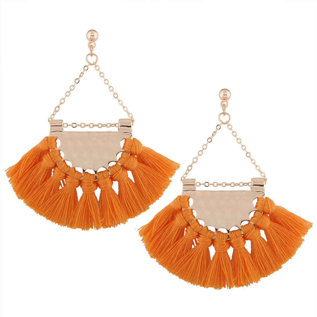 Vienna Verve Ethnic Tassel Earrings