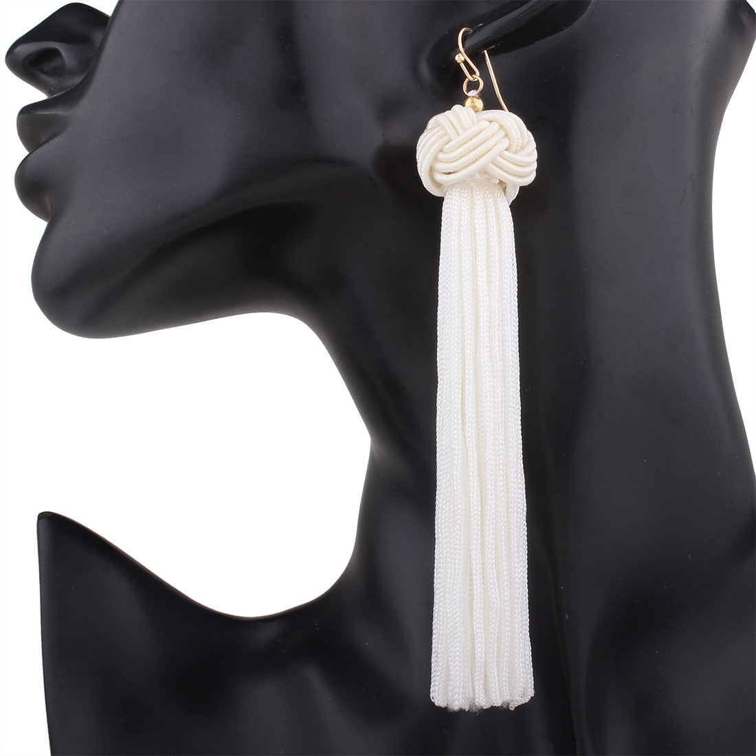 Enchanting Vienna Verve Bohemian Tassel Earrings with Metal Needles