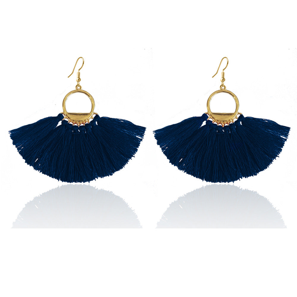 Ethnic Tassel Earrings - Vienna Verve Collection