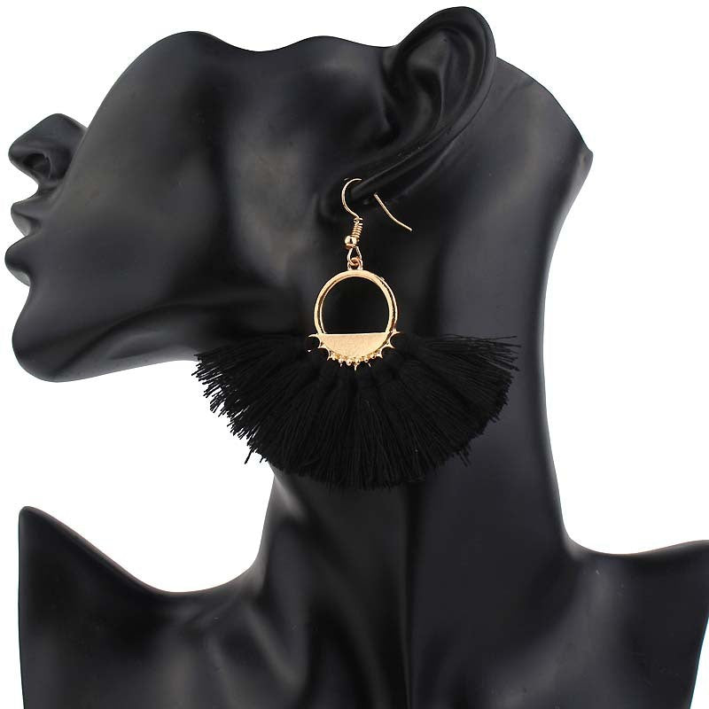 Ethnic Tassel Earrings - Vienna Verve Collection