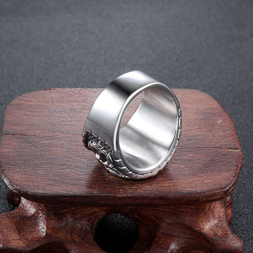 Titanium Steel Men's Dominant Anchor Ring - Wholesale Jewelry Supply from AliExpress